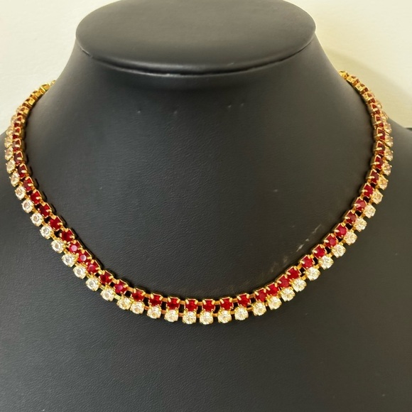 3 piece vintage Monet rhinestone cystal set - Picture 10 of 12